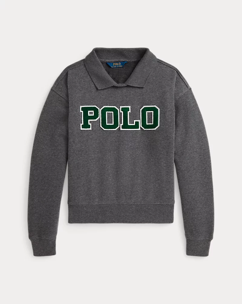 Polo Golf Ralph Lauren Logo Fleece Polo Sweatshirt