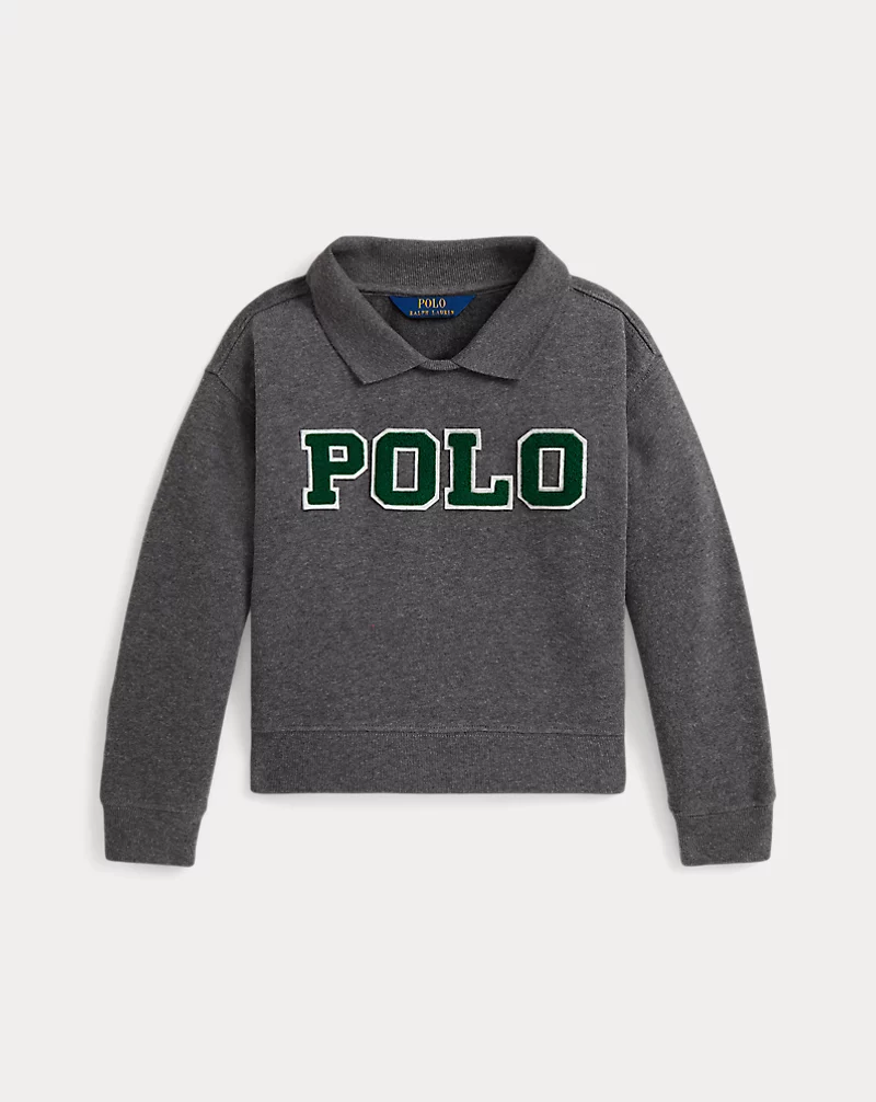 Polo Golf Ralph Lauren Logo Fleece Polo Sweatshirt