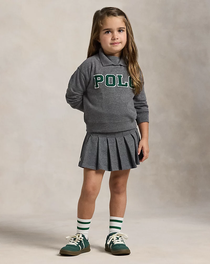 Polo Golf Ralph Lauren Logo Fleece Polo Sweatshirt