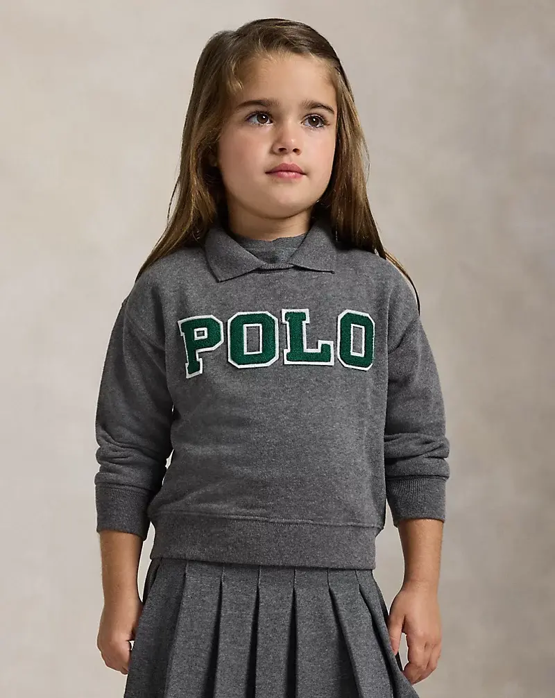 polo golf ralph lauren Logo Fleece Polo Sweatshirt