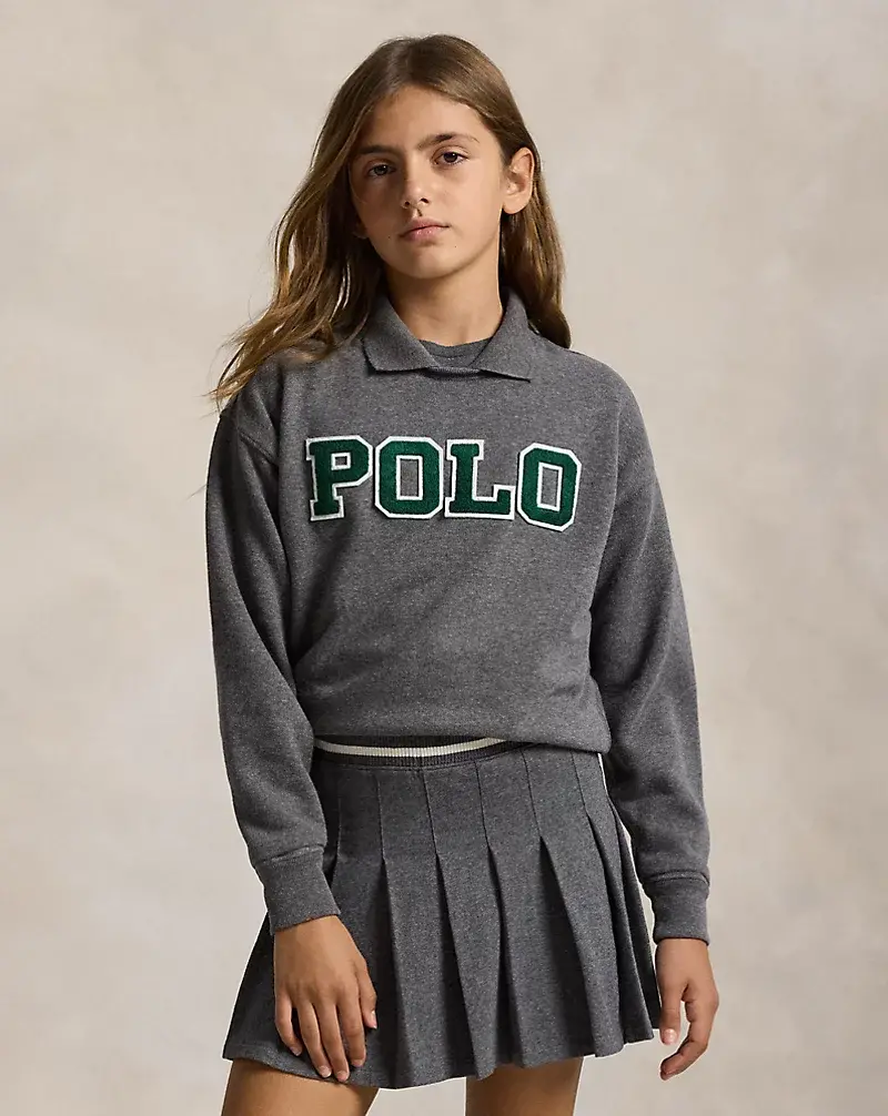 polo golf ralph lauren Logo Fleece Polo Sweatshirt