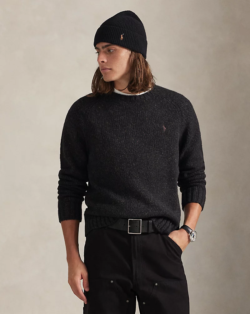 polo golf ralph lauren Marled Wool-Blend Sweater