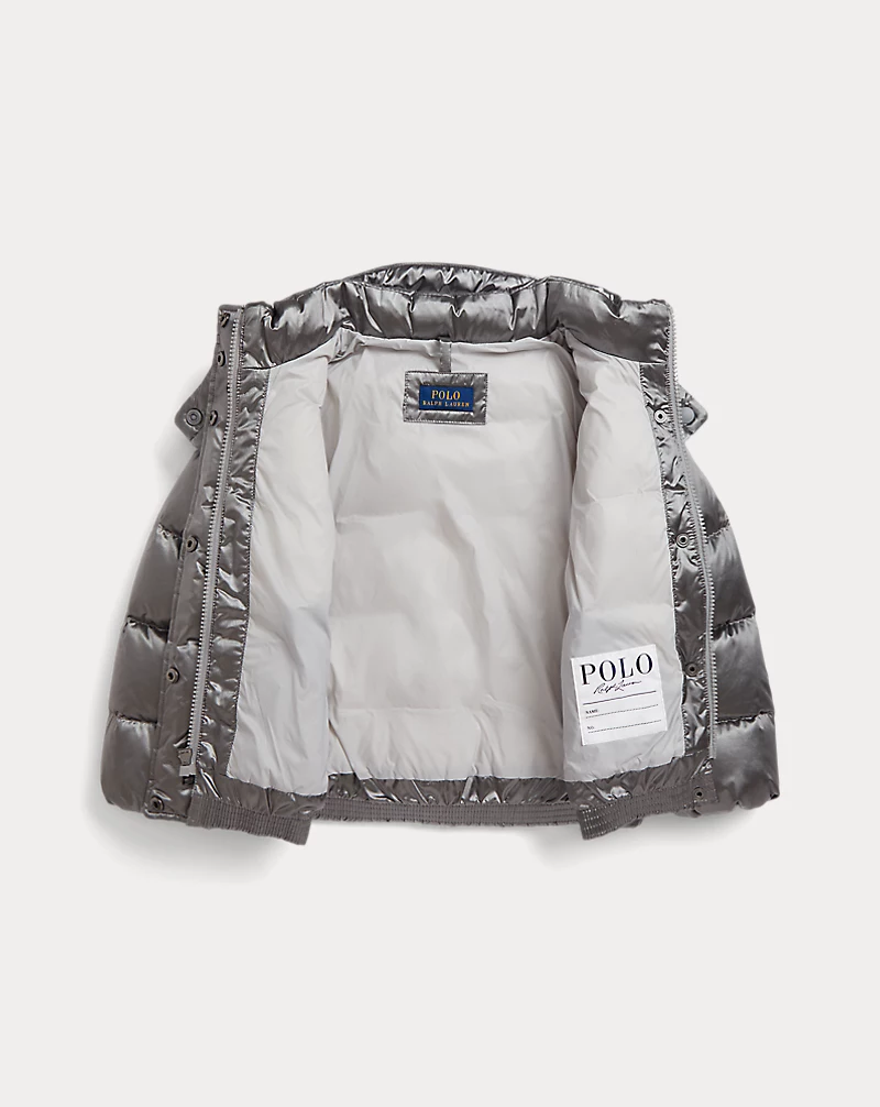 Polo Golf Ralph Lauren Metallic Down Hooded Jacket