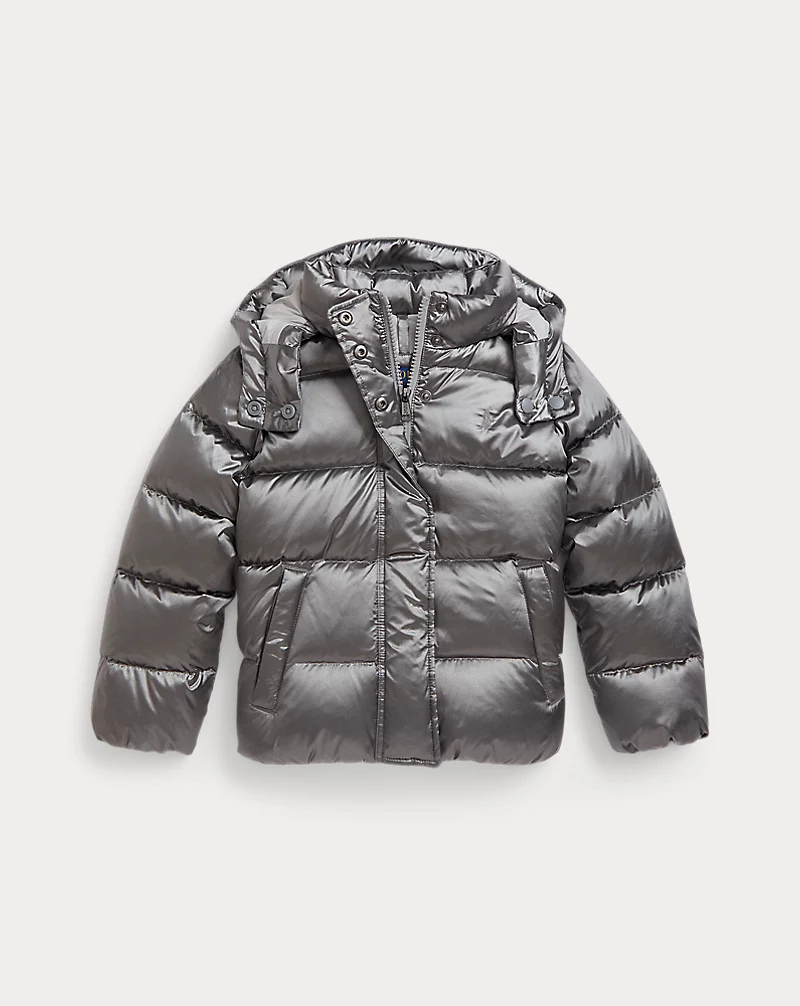 polo golf ralph lauren Metallic Down Hooded Jacket