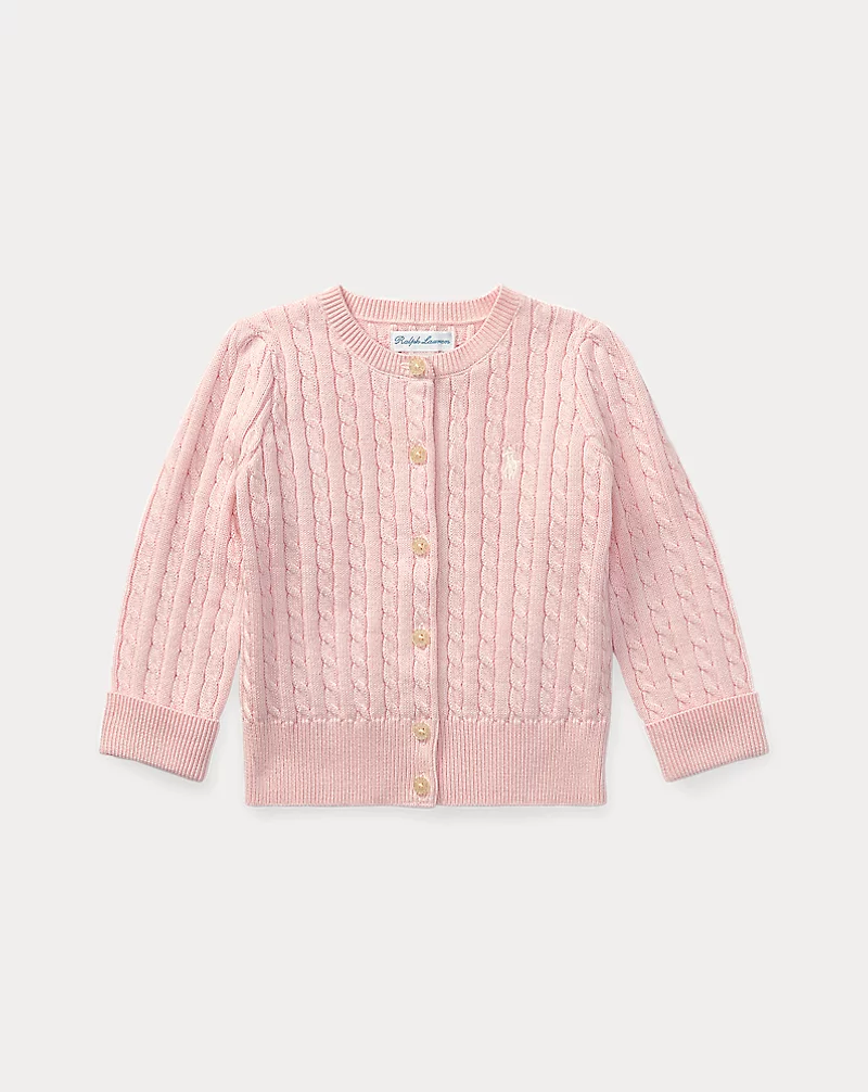 polo golf ralph lauren Mini-Cable Cotton Cardigan