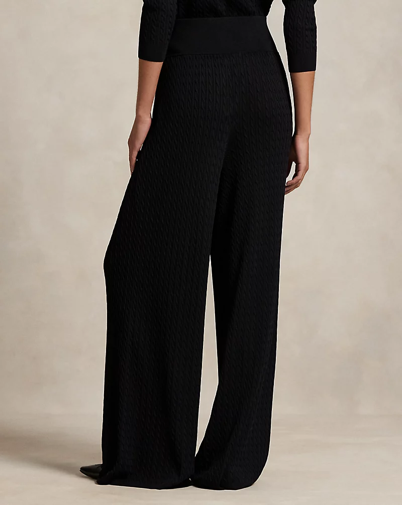 Polo Golf Ralph Lauren Mini-Cable Wide-Leg Pant