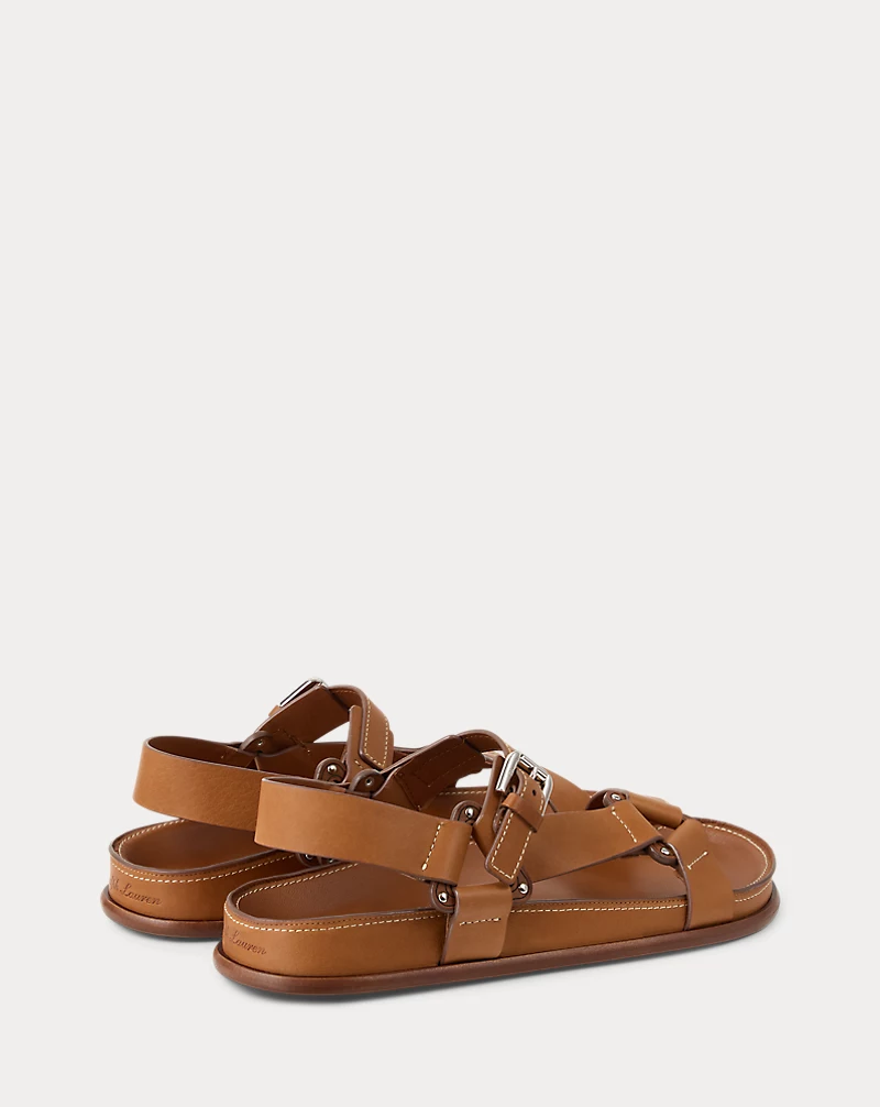 Polo Golf Ralph Lauren Nolen Calfskin Sandal