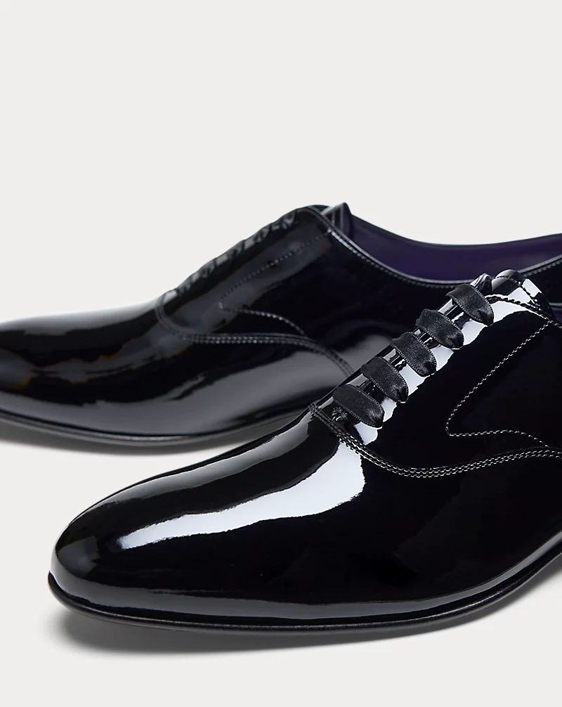 Polo Golf Ralph Lauren Paget Patent Calfskin Shoe