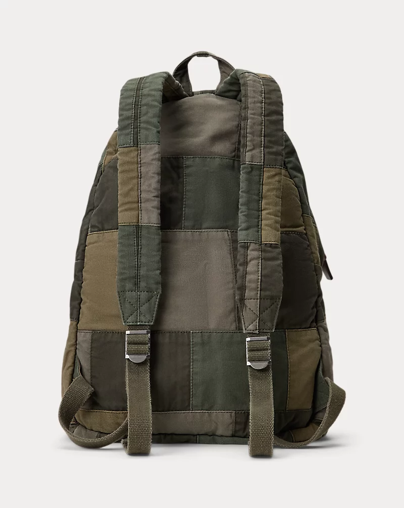 Polo Golf Ralph Lauren Patchwork Canvas Backpack