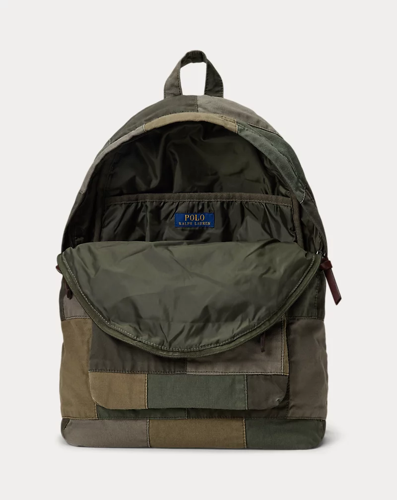 Polo Golf Ralph Lauren Patchwork Canvas Backpack