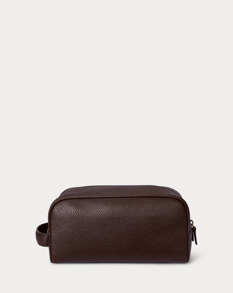 Polo Golf Ralph Lauren Pebbled Leather Travel Case