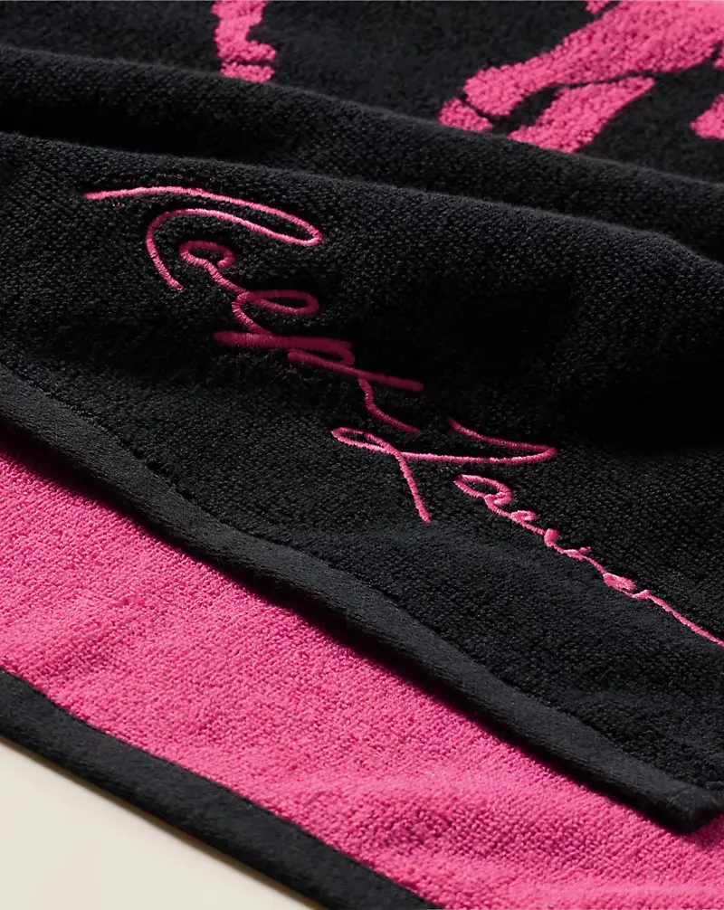Polo Golf Ralph Lauren Pink Pony Sport Towel