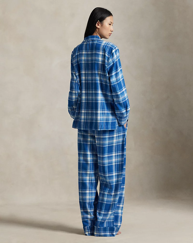 Polo Golf Ralph Lauren Plaid Flannel Pajama Set