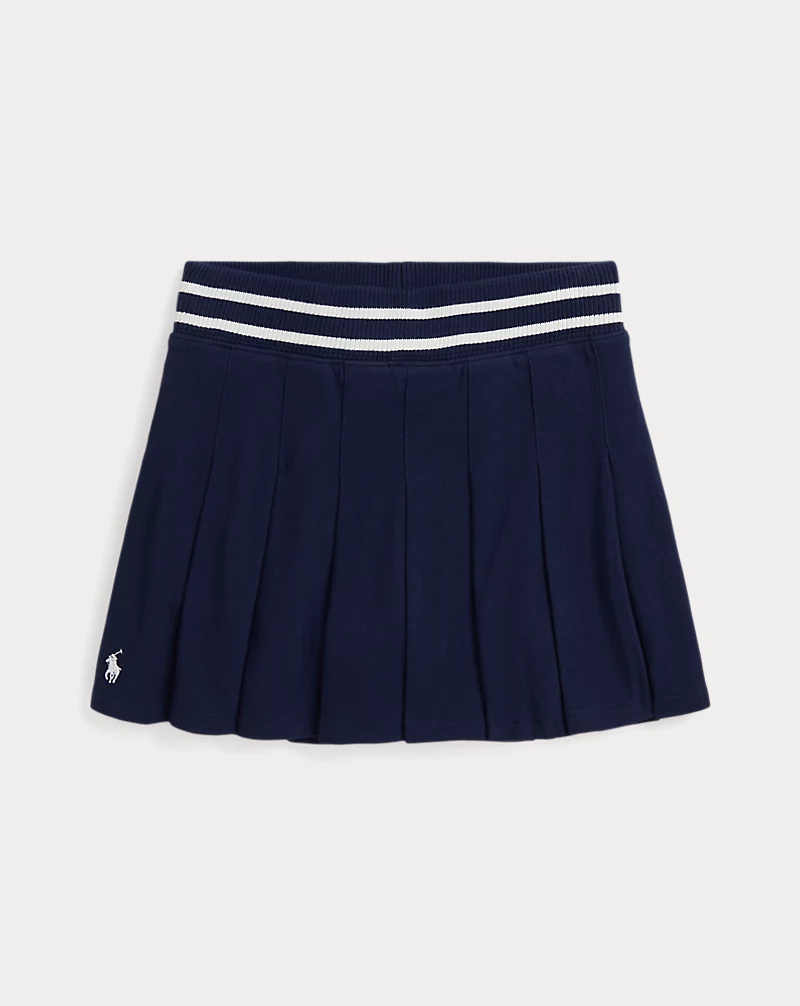 Polo Golf Ralph Lauren Pleated Cotton Jersey Skort