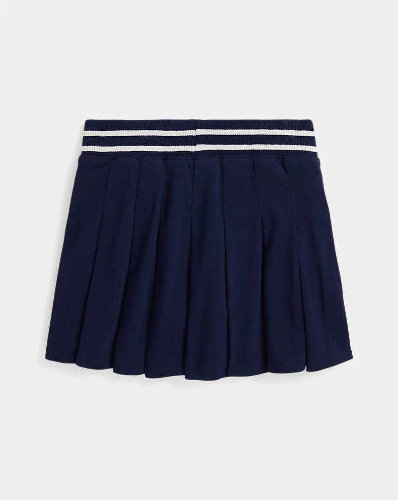 Polo Golf Ralph Lauren Pleated Cotton Jersey Skort
