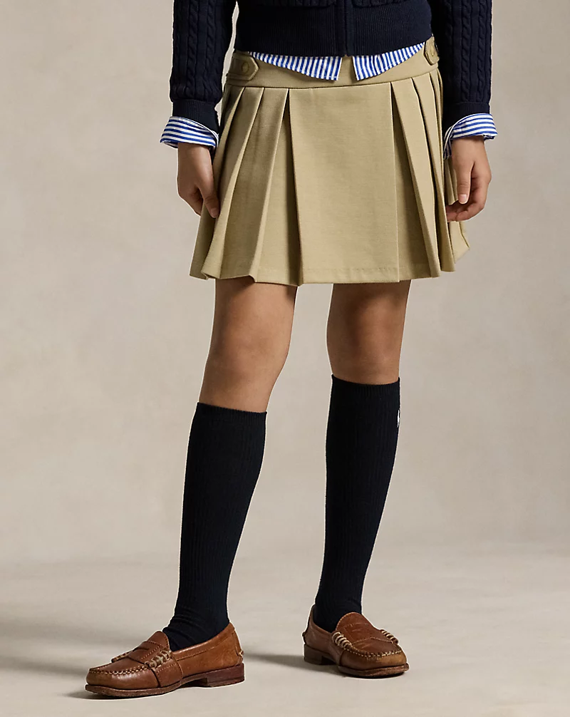 Polo Golf Ralph Lauren Pleated Ponte Skort