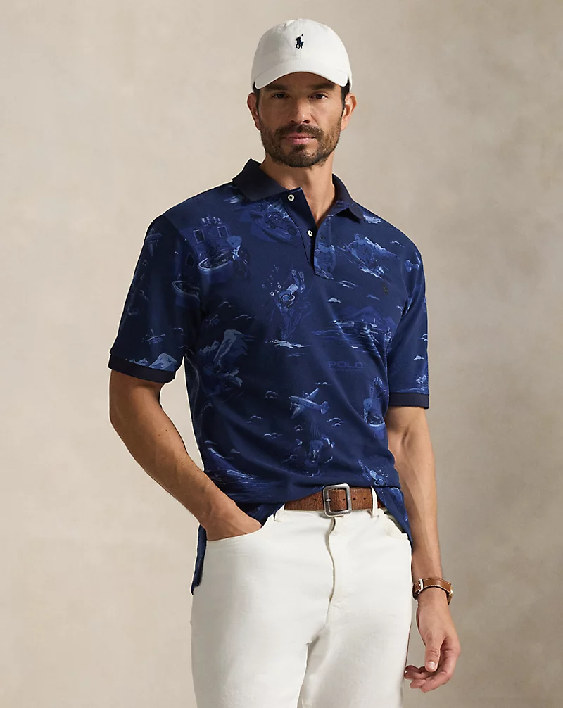 polo golf ralph lauren Polo Bear Mesh Polo Shirt