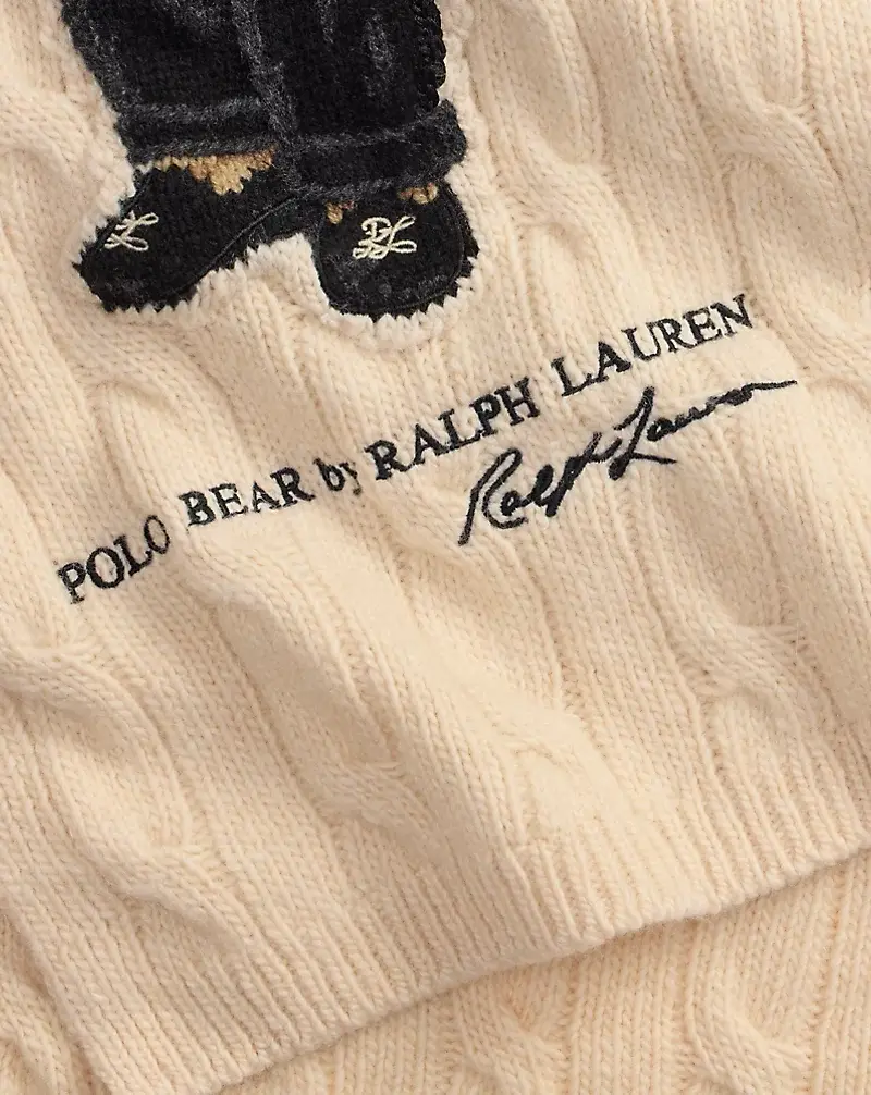 Polo Golf Ralph Lauren Polo Bear Wool-Blend Scarf