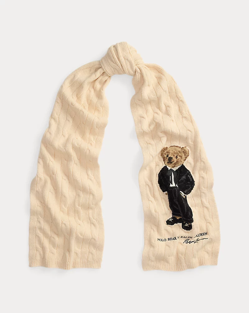 polo golf ralph lauren Polo Bear Wool-Blend Scarf