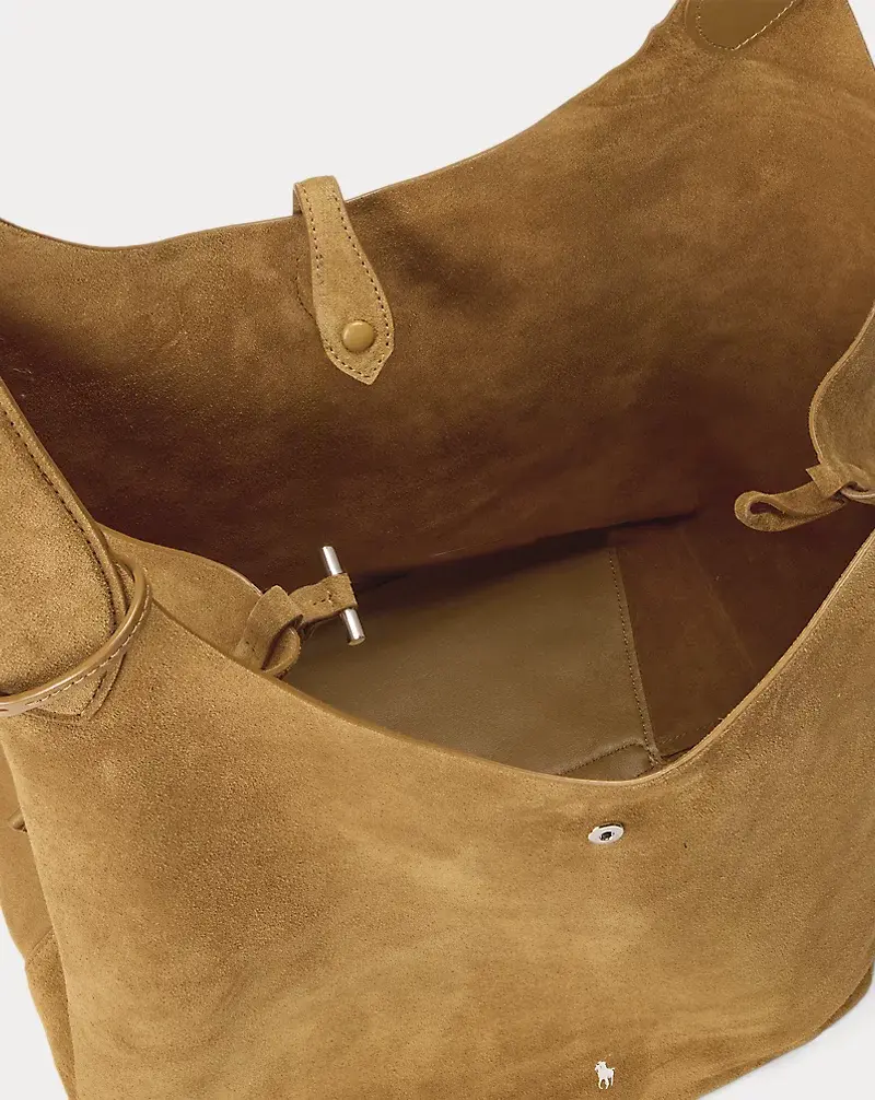 Polo Golf Ralph Lauren Polo Play Suede Large Tote