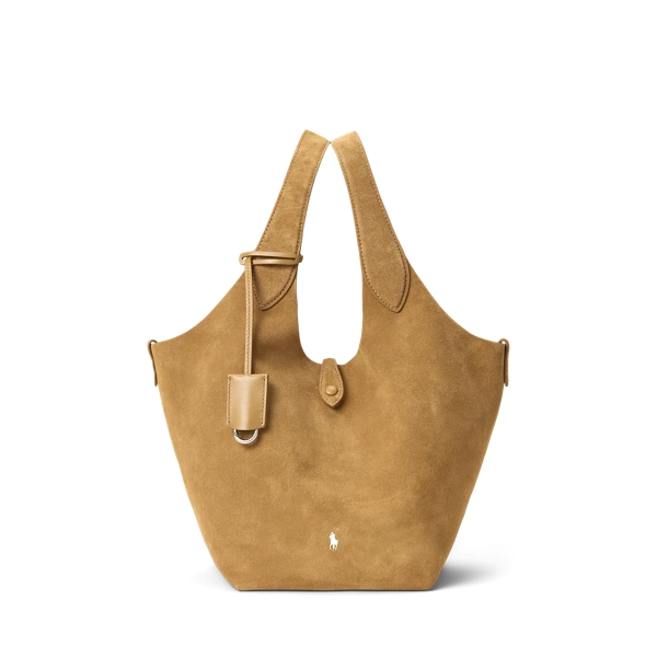 polo golf ralph lauren Polo Play Suede Tote
