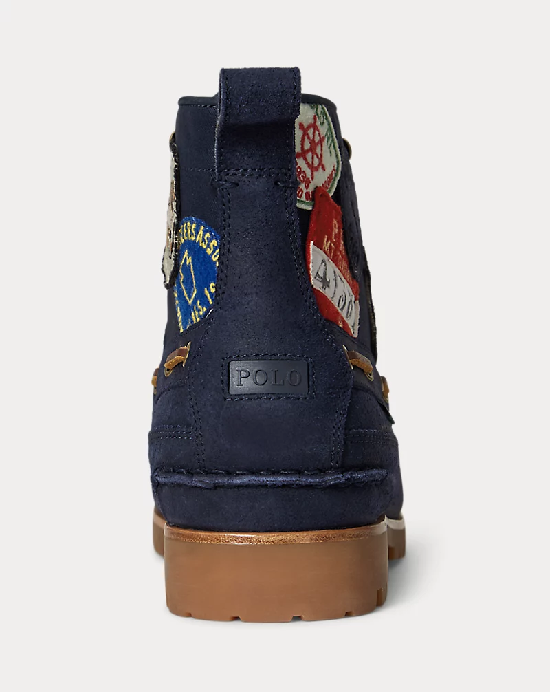 Polo Golf Ralph Lauren Ranger Mid Suede & Twill Boot