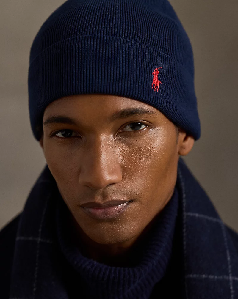 Polo Golf Ralph Lauren Rib-Knit Cotton Beanie
