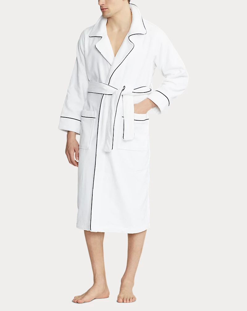 Polo Golf Ralph Lauren RL Pajama Piped Robe
