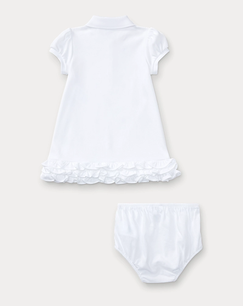 Polo Golf Ralph Lauren Ruffled Polo Dress & Bloomer