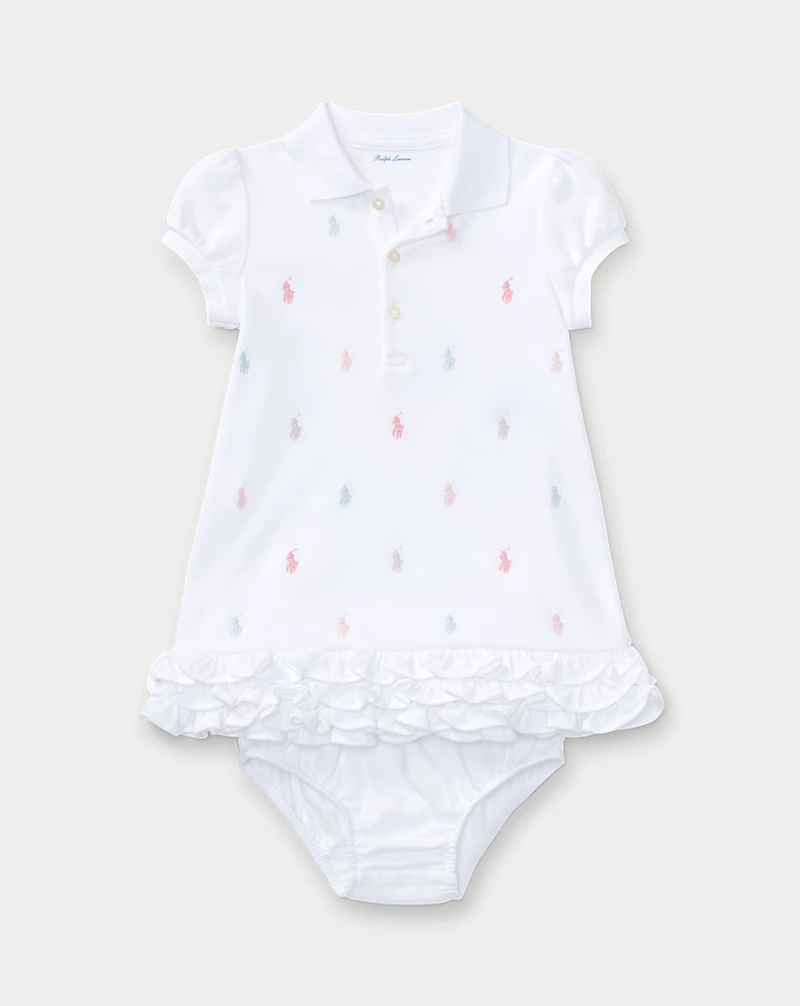 polo golf ralph lauren Ruffled Polo Dress & Bloomer
