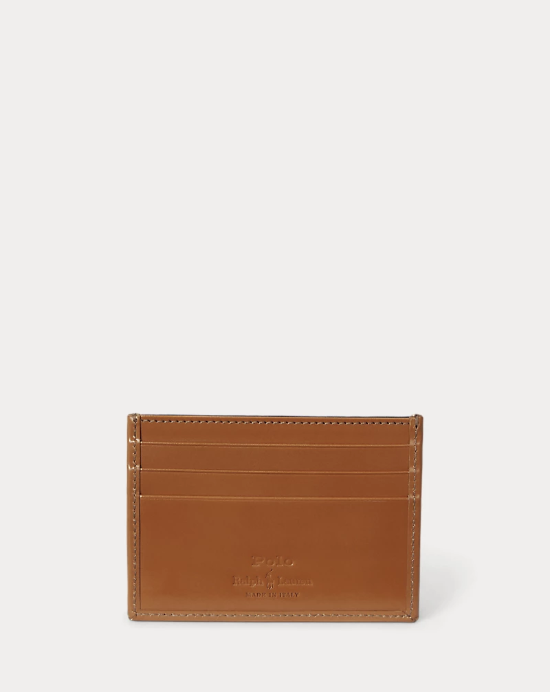 Polo Golf Ralph Lauren Saddle Leather Card Case