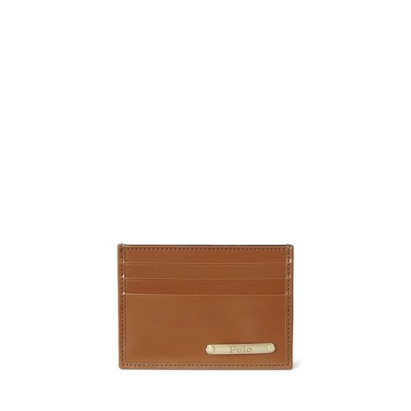polo golf ralph lauren Saddle Leather Card Case