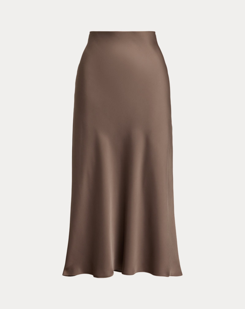 Polo Golf Ralph Lauren Satin Charmeuse Midi Skirt
