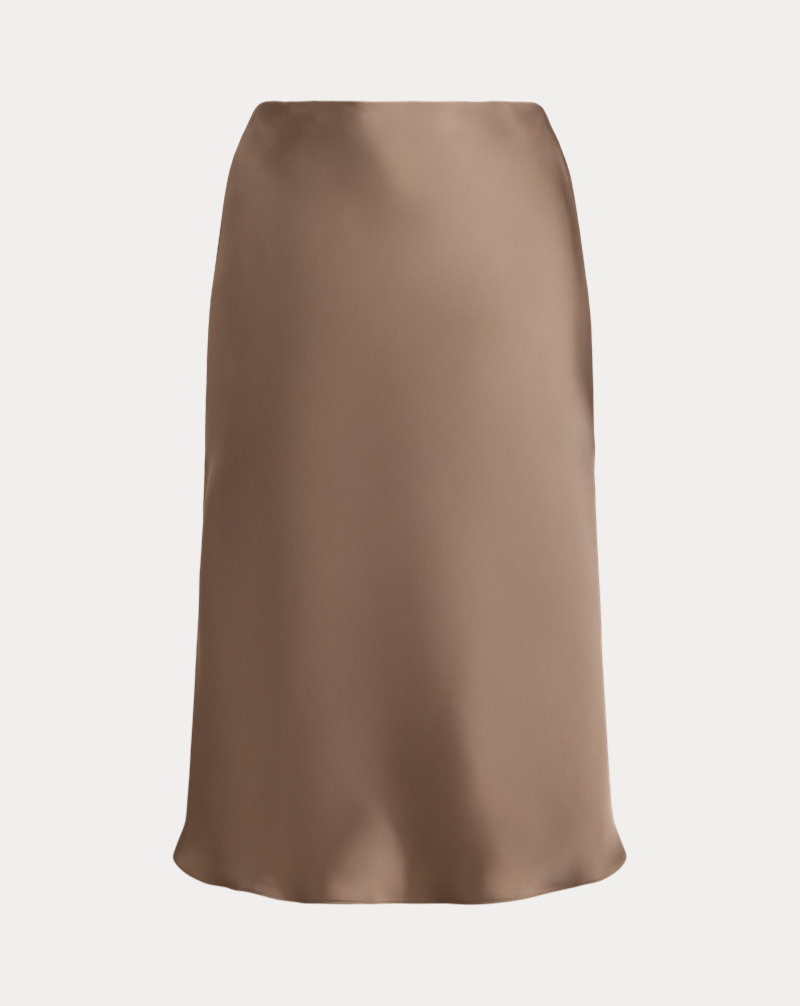 Polo Golf Ralph Lauren Satin Charmeuse Midi Skirt
