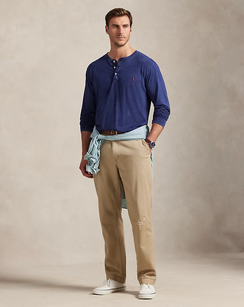 Polo Golf Ralph Lauren Slub Jersey Henley Shirt