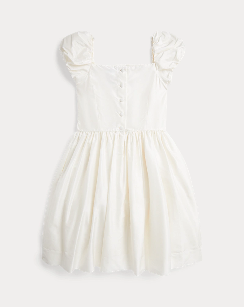 Polo Golf Ralph Lauren Smocked Mulberry Silk Dress