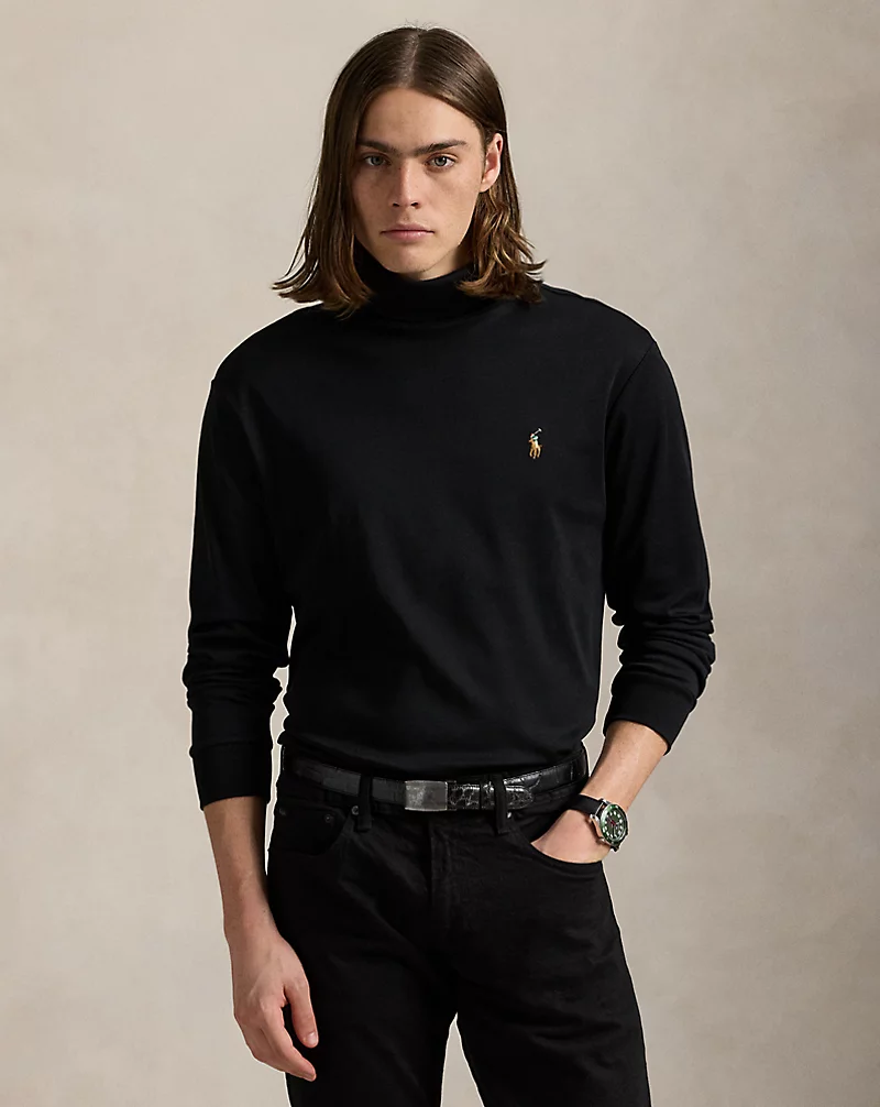 polo golf ralph lauren Soft Cotton Turtleneck