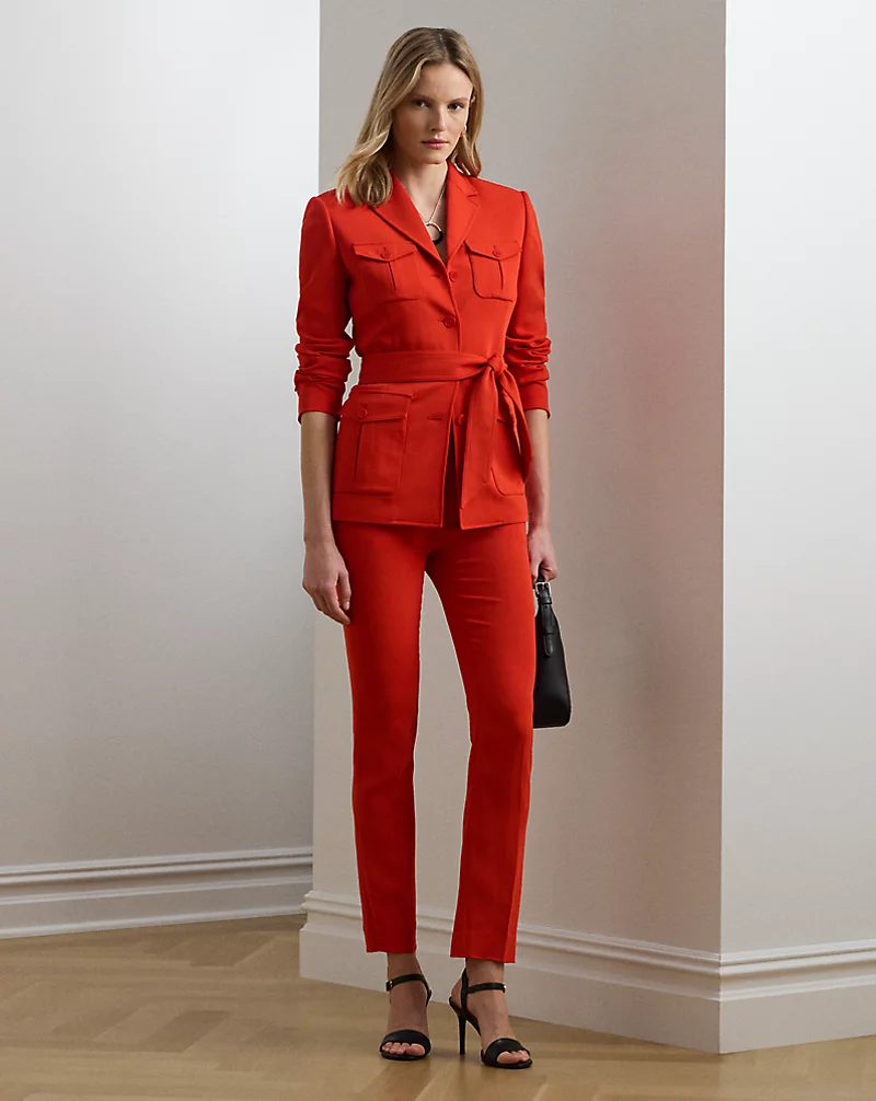 polo golf ralph lauren Stretch Cady Cropped Pant