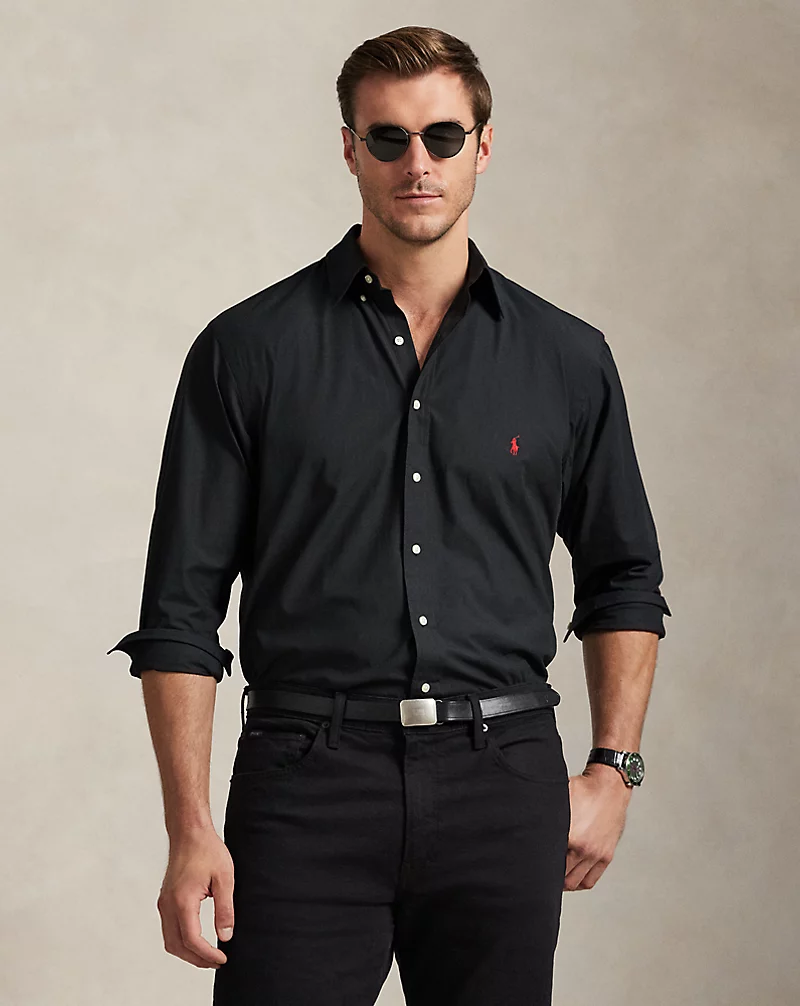 polo golf ralph lauren Stretch Poplin Shirt