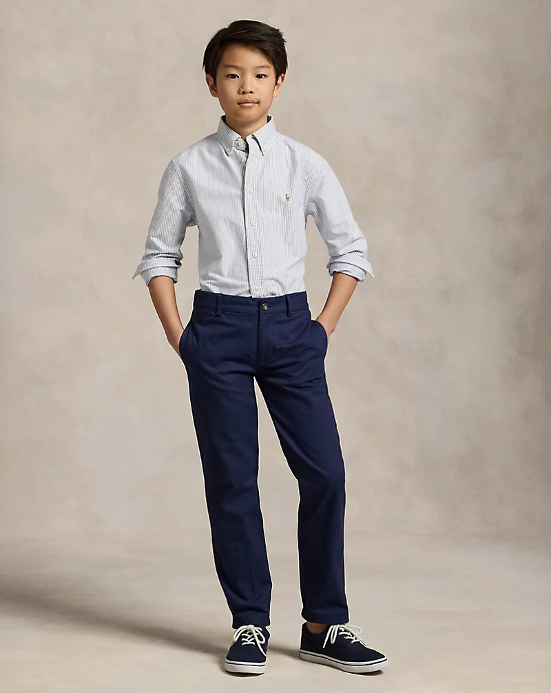 Polo Golf Ralph Lauren Striped Cotton Oxford Shirt