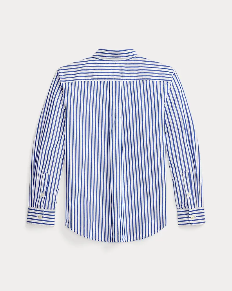 Polo Golf Ralph Lauren Striped Cotton Poplin Shirt