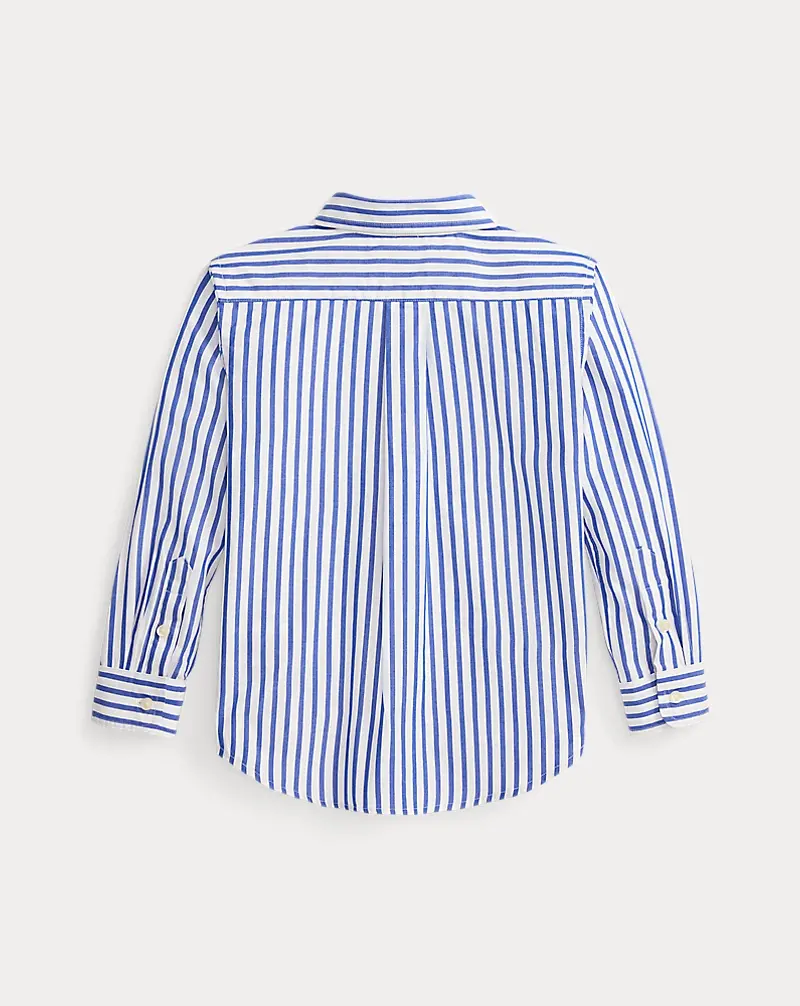 Polo Golf Ralph Lauren Striped Cotton Poplin Shirt