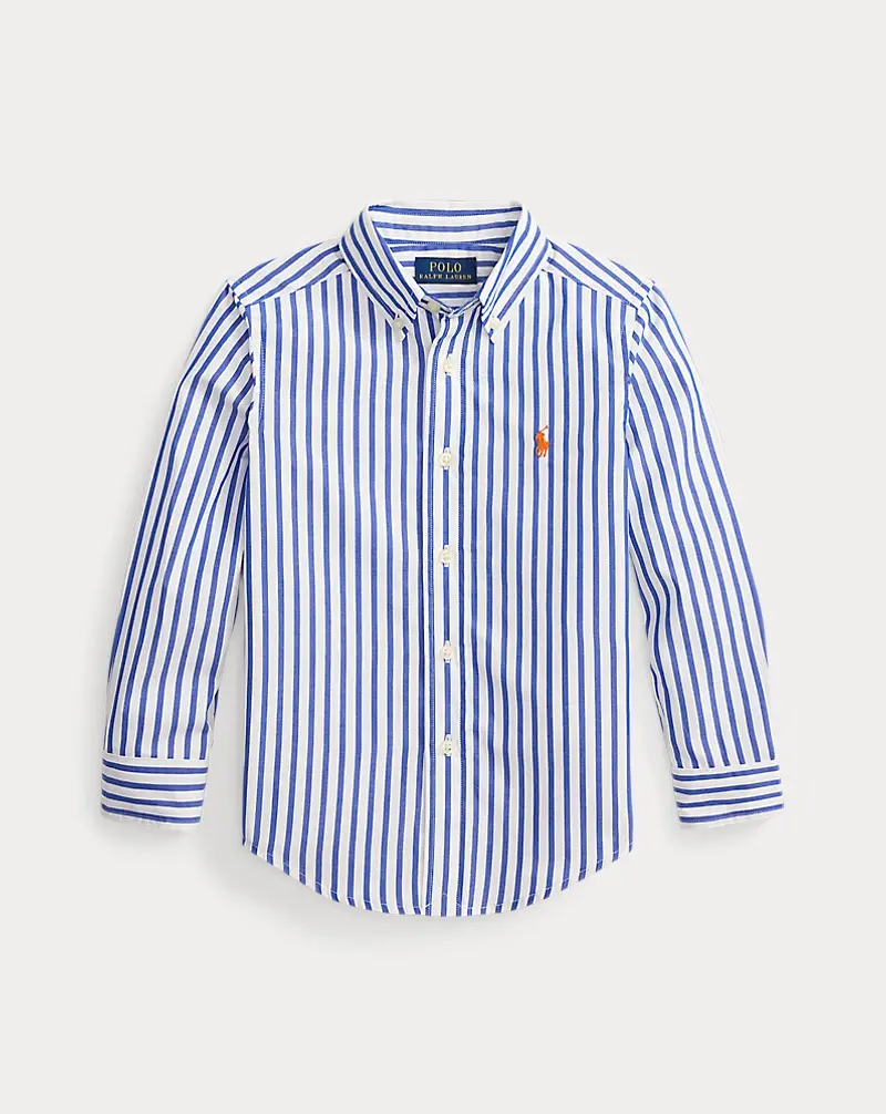 polo golf ralph lauren Striped Cotton Poplin Shirt