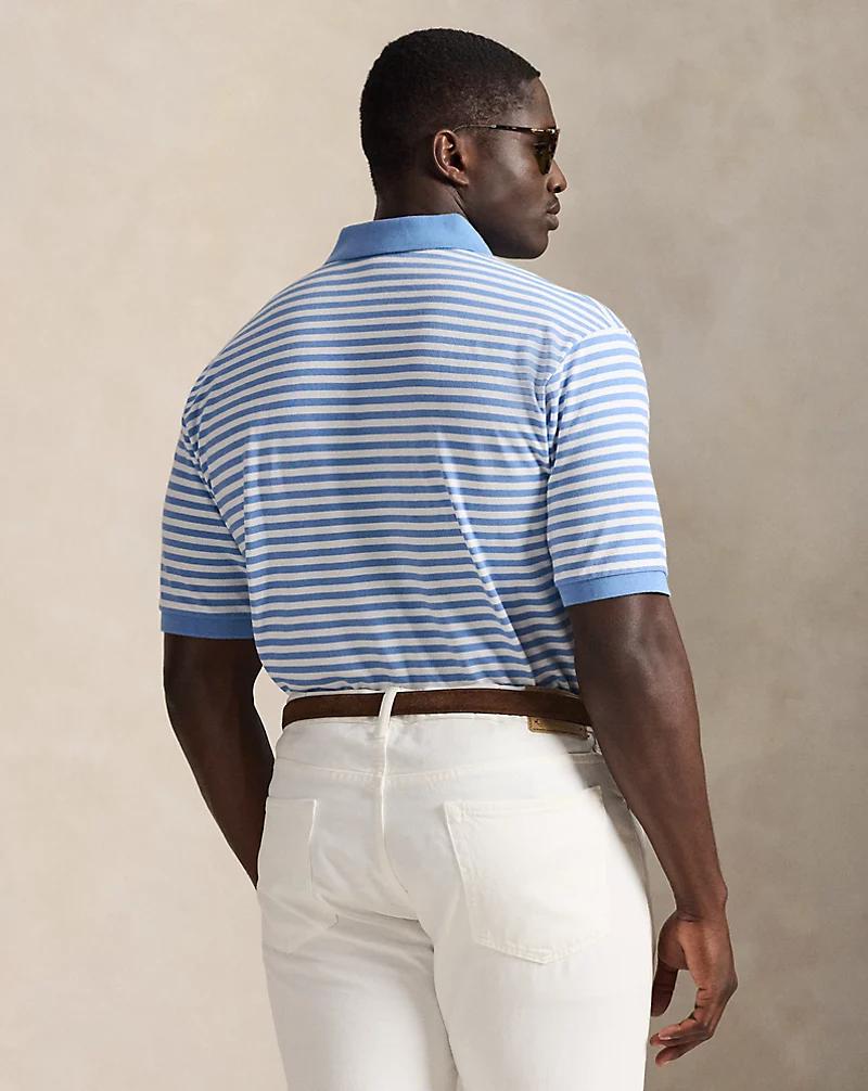 Polo Golf Ralph Lauren Striped Mesh Polo Shirt
