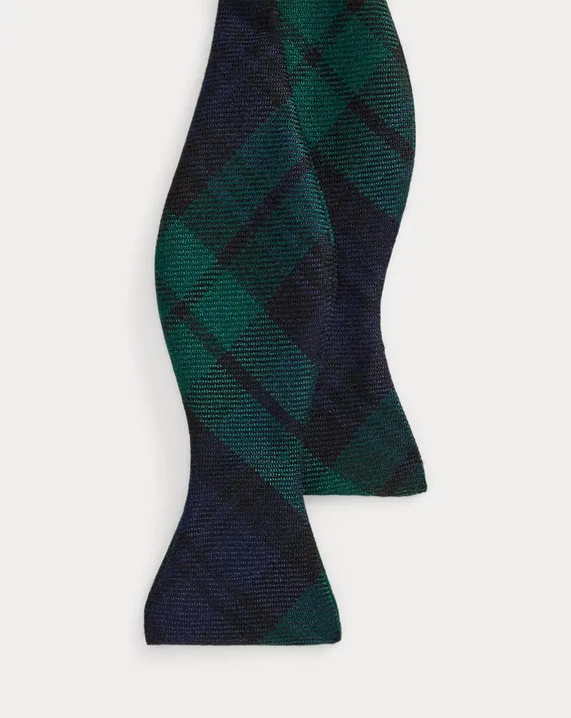 polo golf ralph lauren Tartan Wool Bow Tie