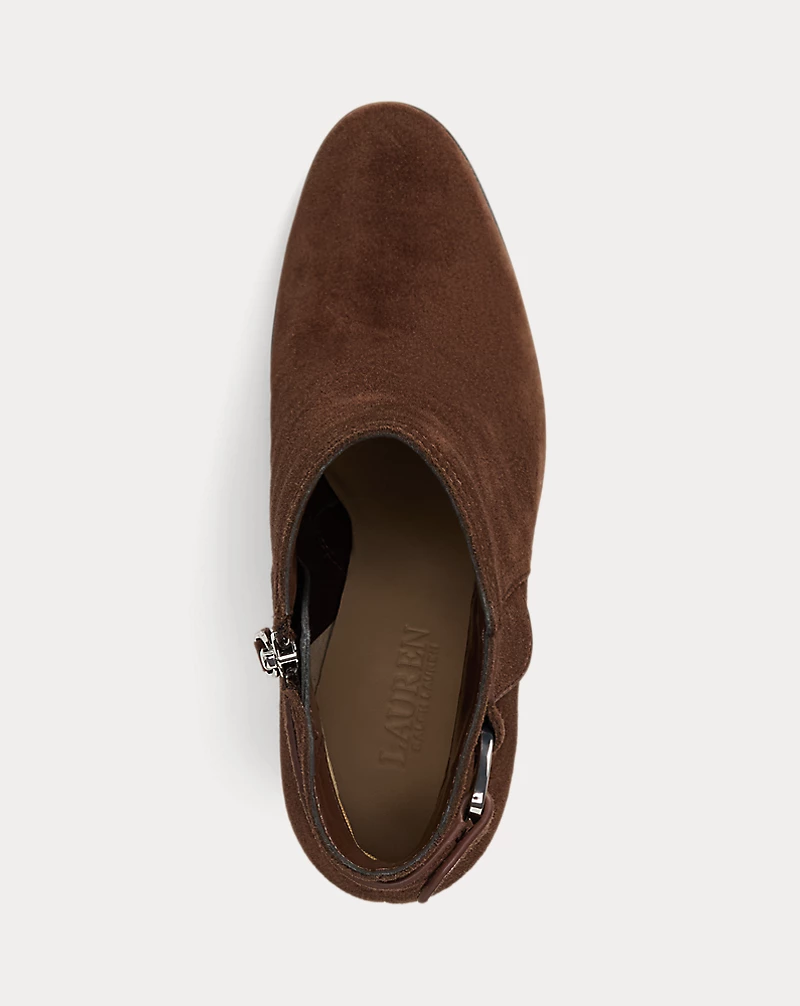 Polo Golf Ralph Lauren Tasha Suede Bootie Heel