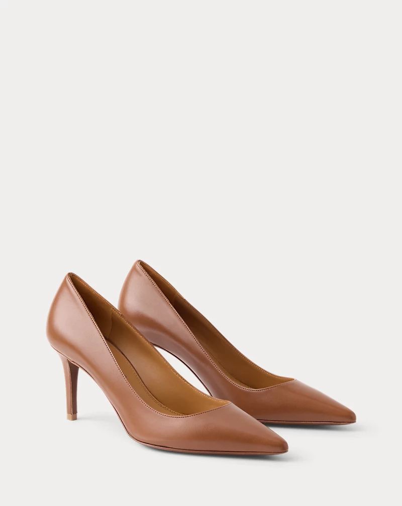 Polo Golf Ralph Lauren Tenney 75 MM Goatskin Pump