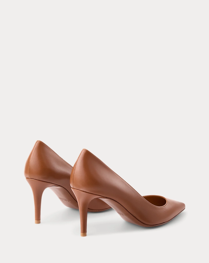 Polo Golf Ralph Lauren Tenney 75 MM Goatskin Pump