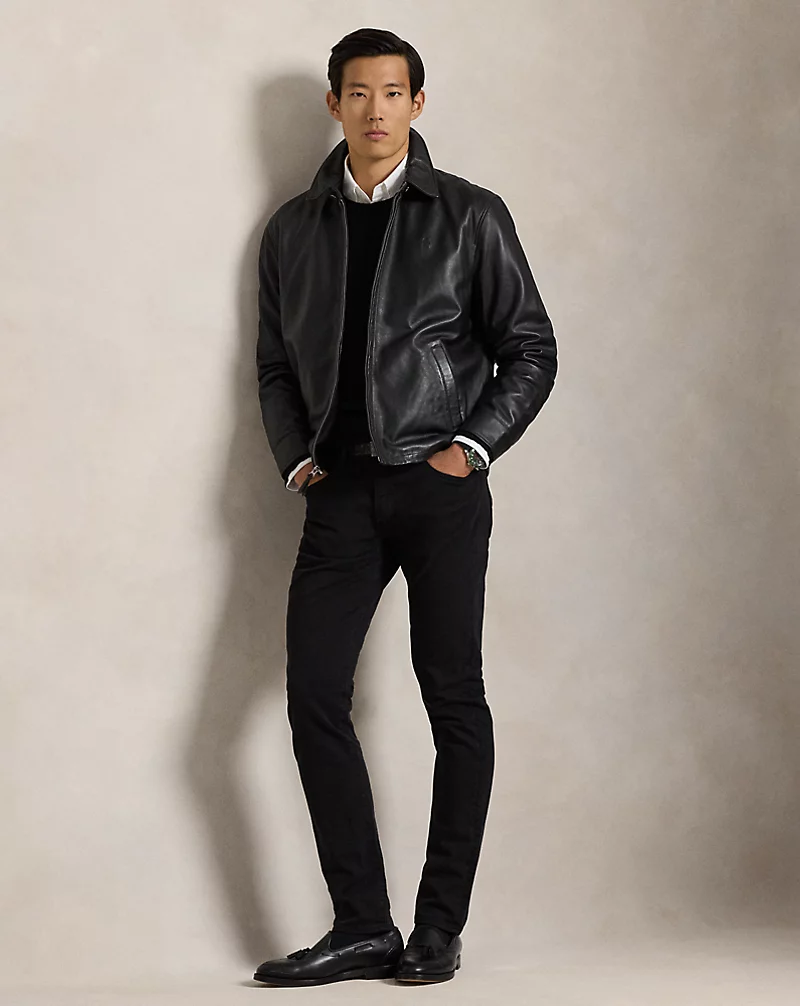 Polo Golf Ralph Lauren The Bayville Leather Jacket