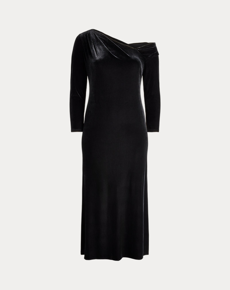 Polo Golf Ralph Lauren Velvet Asymmetrical Gown